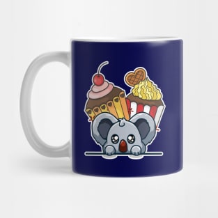 Koala and cupcakes Mug